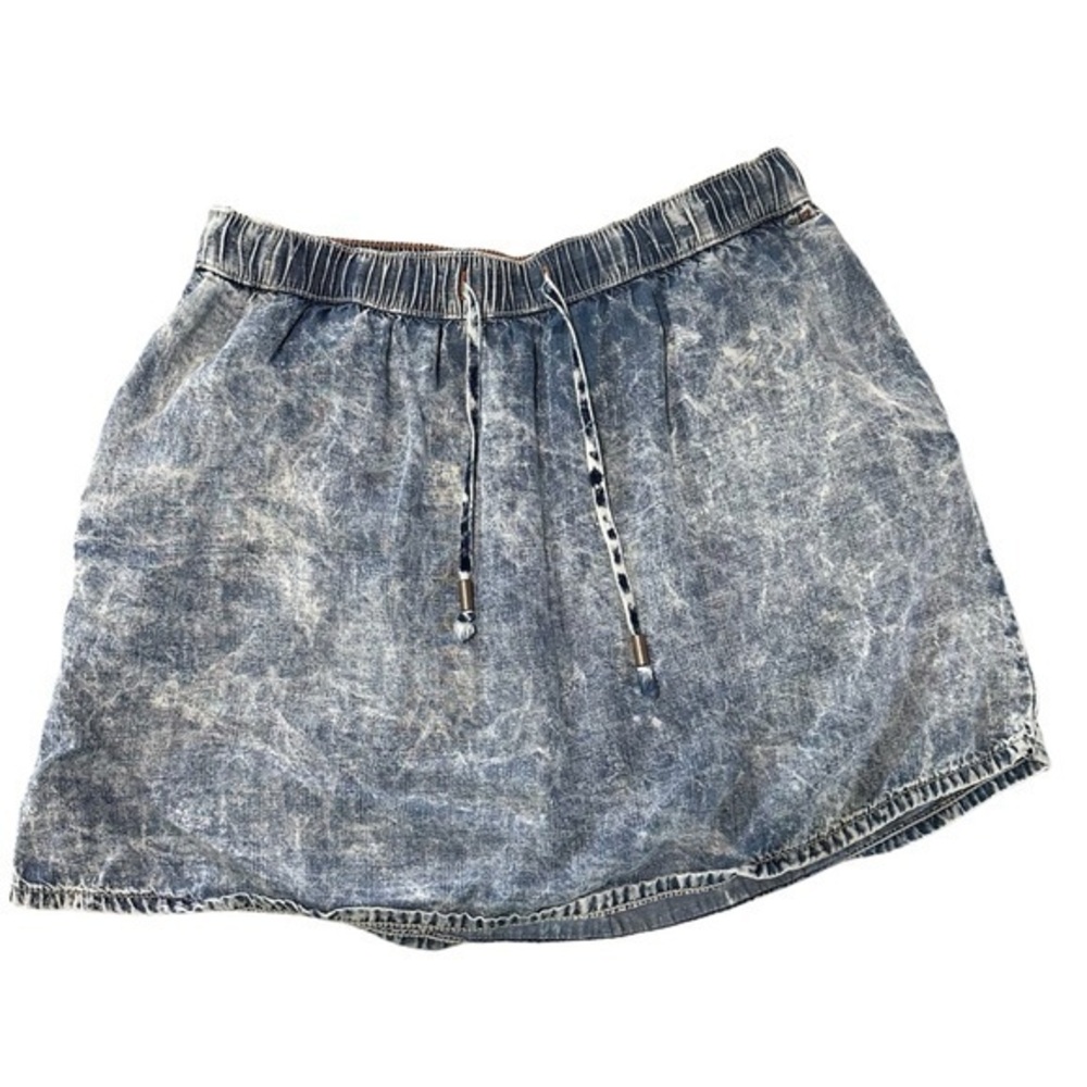 Dittos White Washed‎ Jean Skirt Size Medium